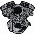 thumbnail image 1 of Stroke Engine Patches Embroidered Applique Badge Automotive Engines Iron On Sew On Emblem 1 piece, 1 of 5