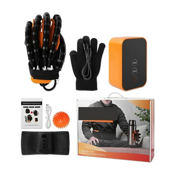 Stroke Hemiplegia Rehabilitation Robot Gloves Finger Trainer For Hand Training Hand Function Recovery Hand Rehabilitation Device ,Easy to Use