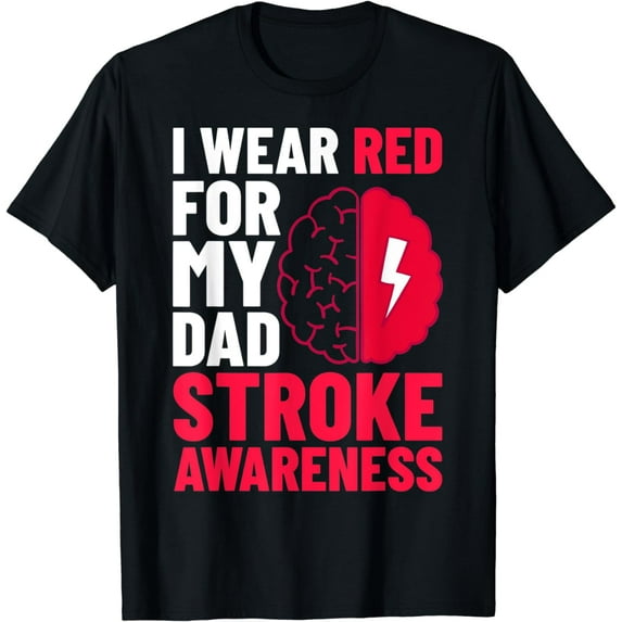 Stroke Recovery Survivor Awareness Therapy Ribbon T-Shirt