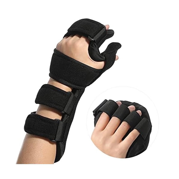 Wrapped Hand Splint Resting Hand Splint