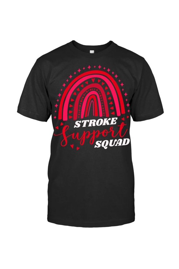 Stroke Support Squad Graphic Design Everyday T-Shirt