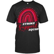 Stroke Support Squad Stroke Survivor Team Stroke Awareness T Shirt