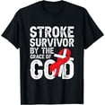 thumbnail image 1 of Stroke Survivor by the grace of god - Stroke Survivor T-Shirt, 1 of 4