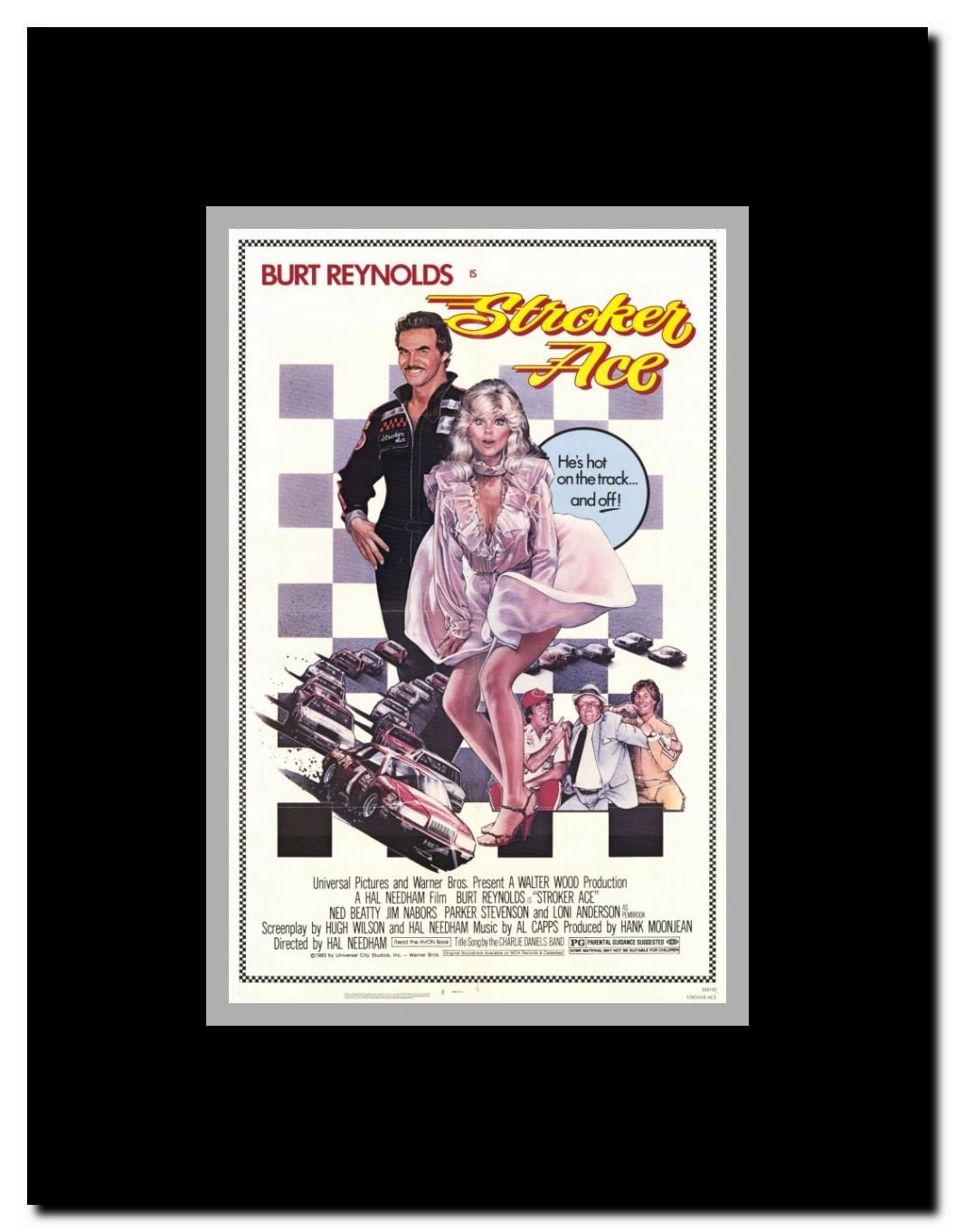 Stroker Ace Framed Movie Poster