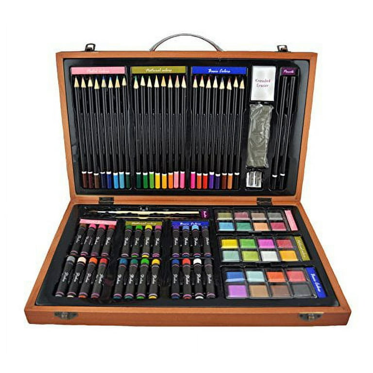 Strokes Art Supplies Deluxe Art Set for Drawing and Painting (80-Piece) 