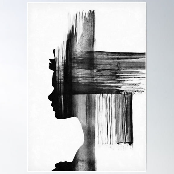 Strokes ... Poster Wall Art, Modern Wall Decor For Living Room Bedroom, 8x12 UNFRAMED