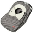 thumbnail image 1 of Stroll & Go Car Seat Cover - Gray Feather, 1 of 9
