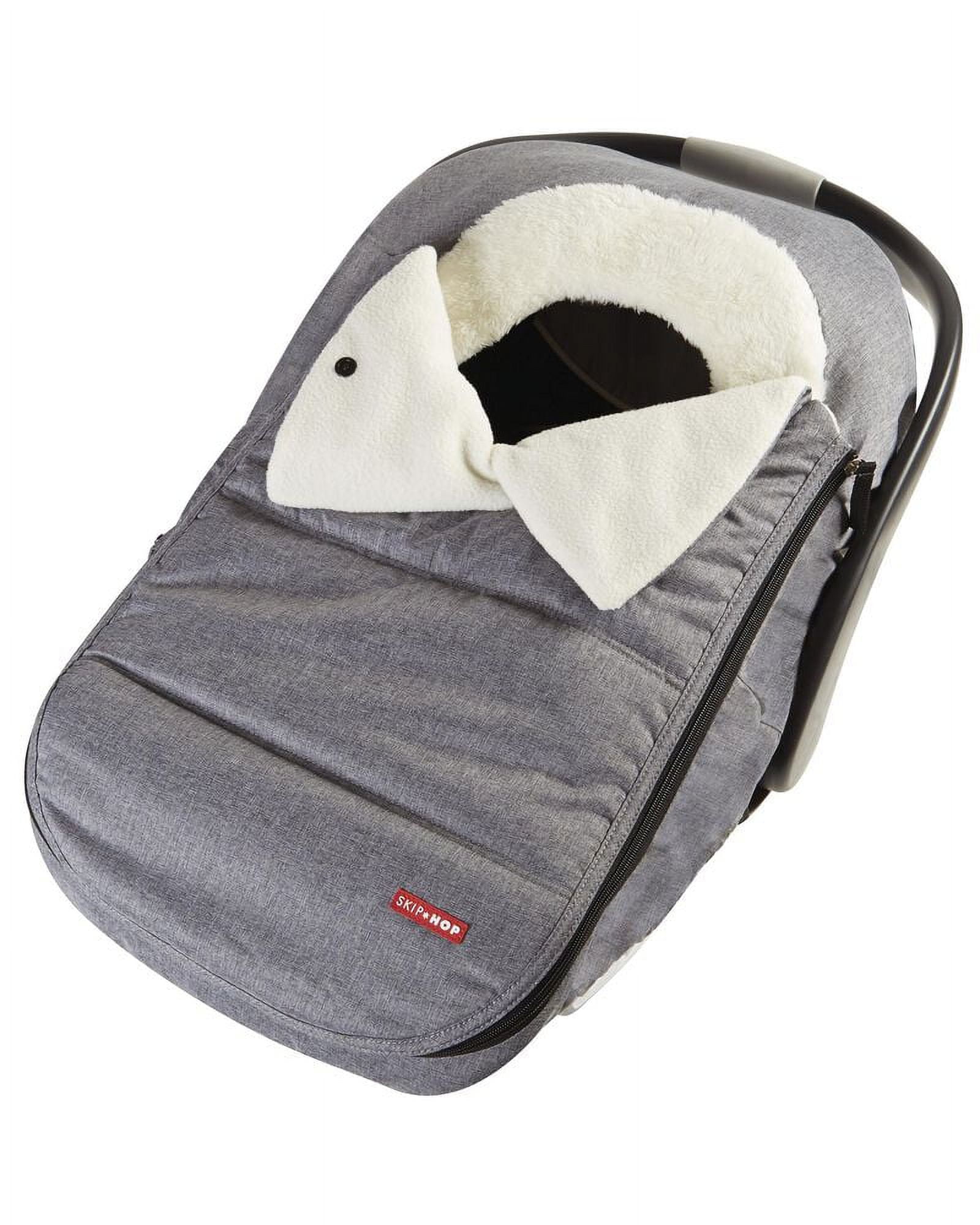 Stroll & Go Car Seat Cover Heather Grey Melange