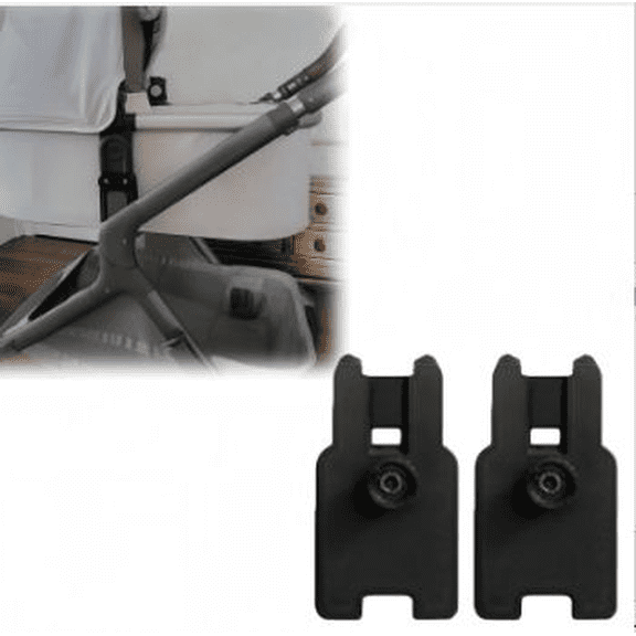 Stroller Adapter Compatible with Nuna TRIV Next/SWIV, Compatible with UPPAbaby V1/V2/V3 Bassinet, Installing The Bassinet on The Stroller