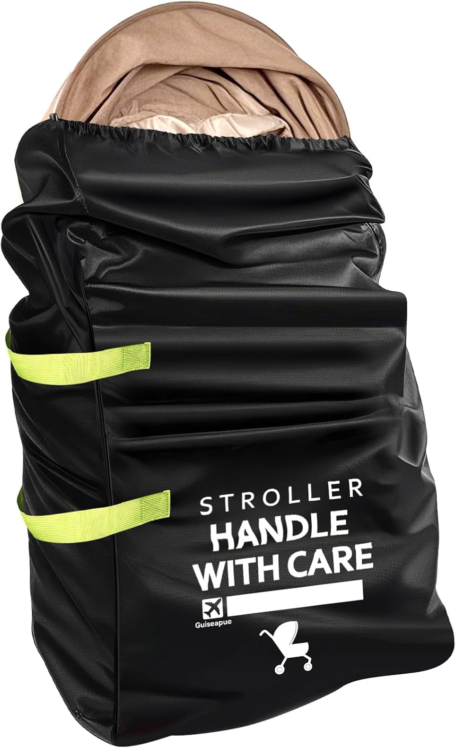 Stroller Bag for Airplane: Stroller Cover for Airplane Travel, Large Stroller Travel Bag for Single, Double, Jogging Stroller, Durable Bag for Cybex Mockingbird Uppababy