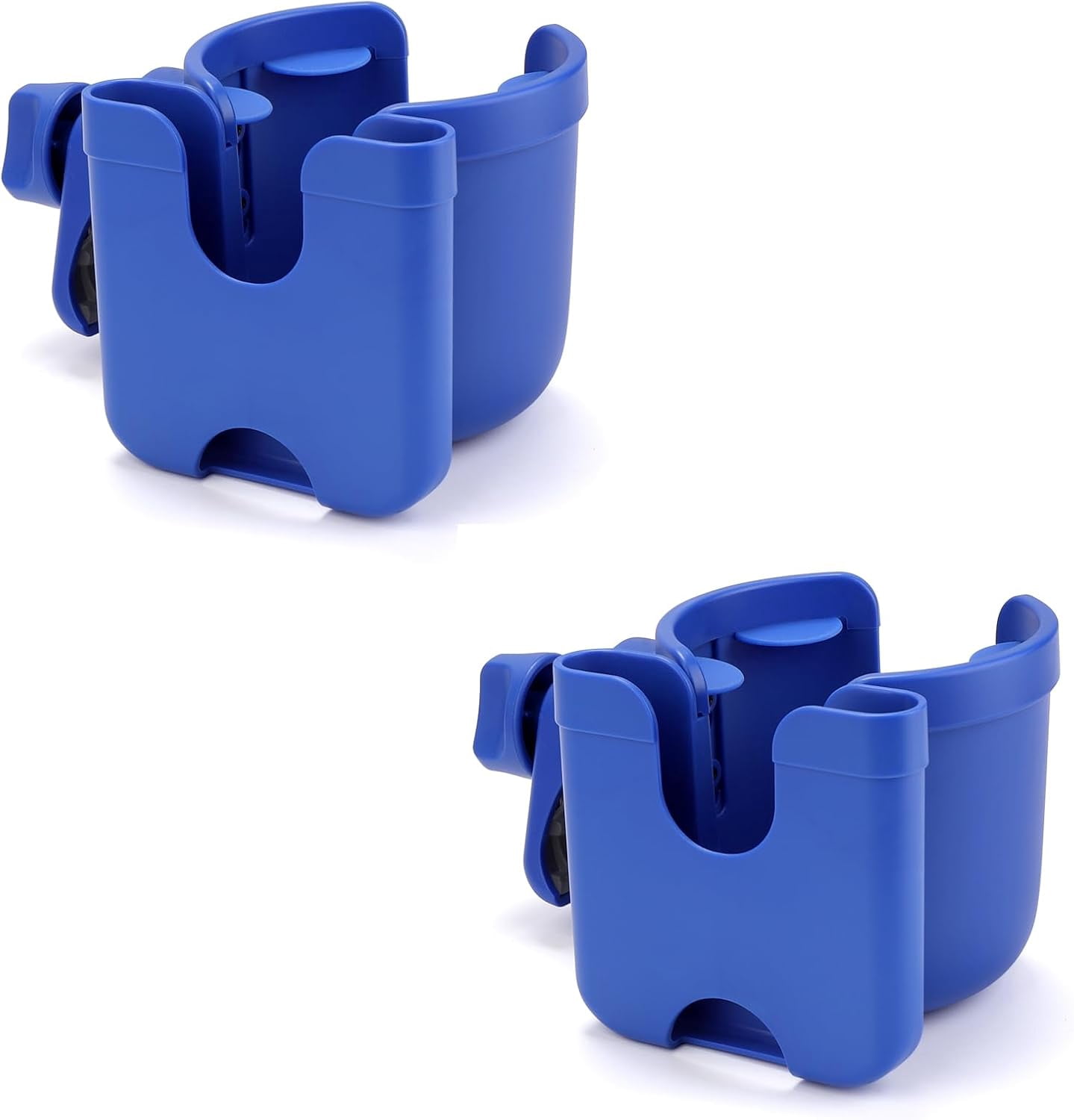 Stroller Cup Holder with Phone Holder, Bike Cup Holder, Universal Cup Holder for Uppababy Nuna Doona Strollers, 2-in-1 Cup Phone Holder for Walker Wheelchair Scooter Accessory