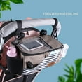 thumbnail image 1 of Stroller Organizer Bag with Non-Slip Strap, Touch Screen Phone Pocket, and Large Capacity - Store Bottles, Mobile Phones, and Diapers Easily, 1 of 10