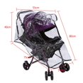 thumbnail image 1 of Stroller Rain Cover, Universal Size, Weatherproof Shield to Safeguard Your Child from Wind and Rain. Mesh Material for Ventilation and Reflective Trimming for Night Visibility(Zipper）, 1 of 8