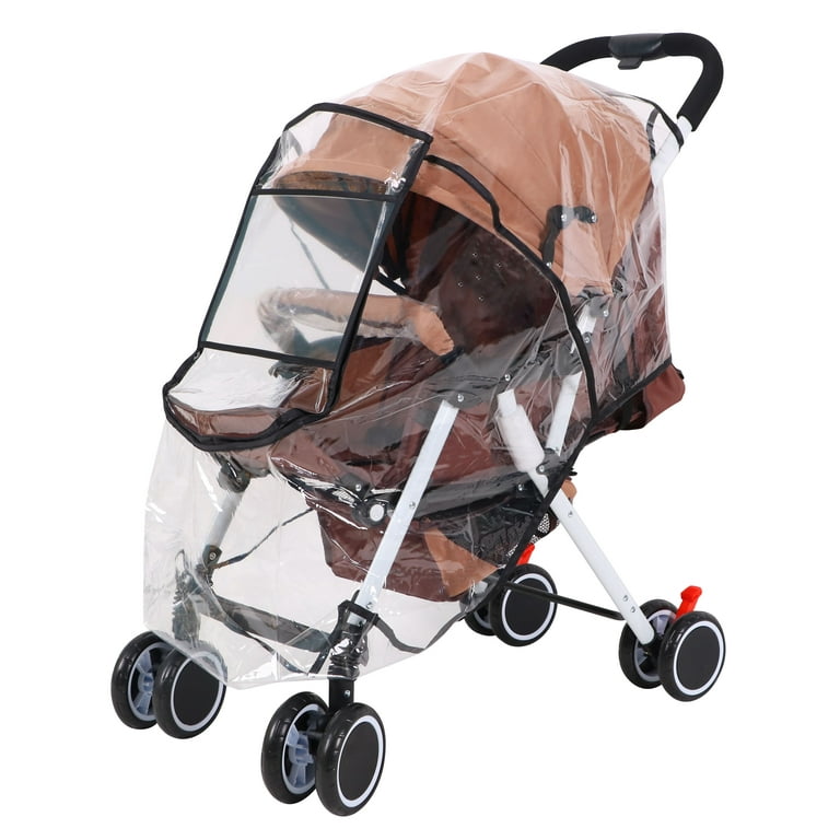 Stroller Rain Cover Universal with Window,Baby Travel Weather