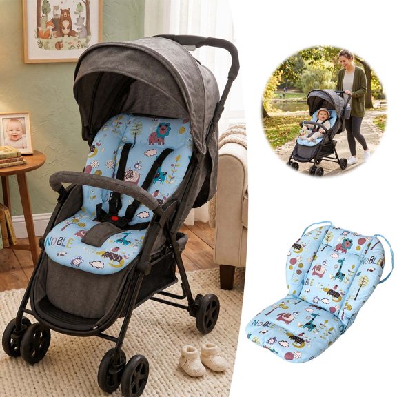 Stroller Seat Insert Carriage Comfort Pad Soft Breathable Washable Travel Support, Suitable For Use at the Beach, on Camping Trips, in the or During Daily Commutes