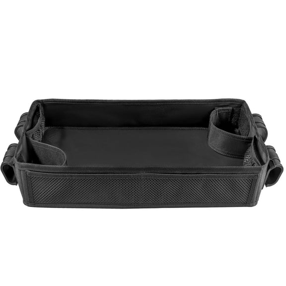 Stroller Snacks Tray for Wagon W1, Storage Mesh Pockets - Cup Holders,Easy to Clean for Eating & Activities