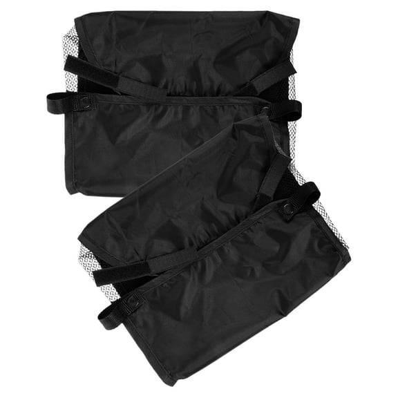 Stroller Storage Cart Storage Bag Baby Accessories Dedicated Oxford Cloth Shopping Baby Black 30.00X30.00X10.00CM 2 Pcs