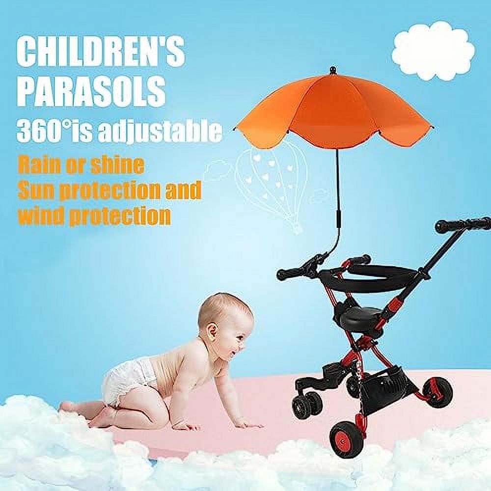 Stroller Umbrella Attachment for Baby Clip on Umbrella for Stroller