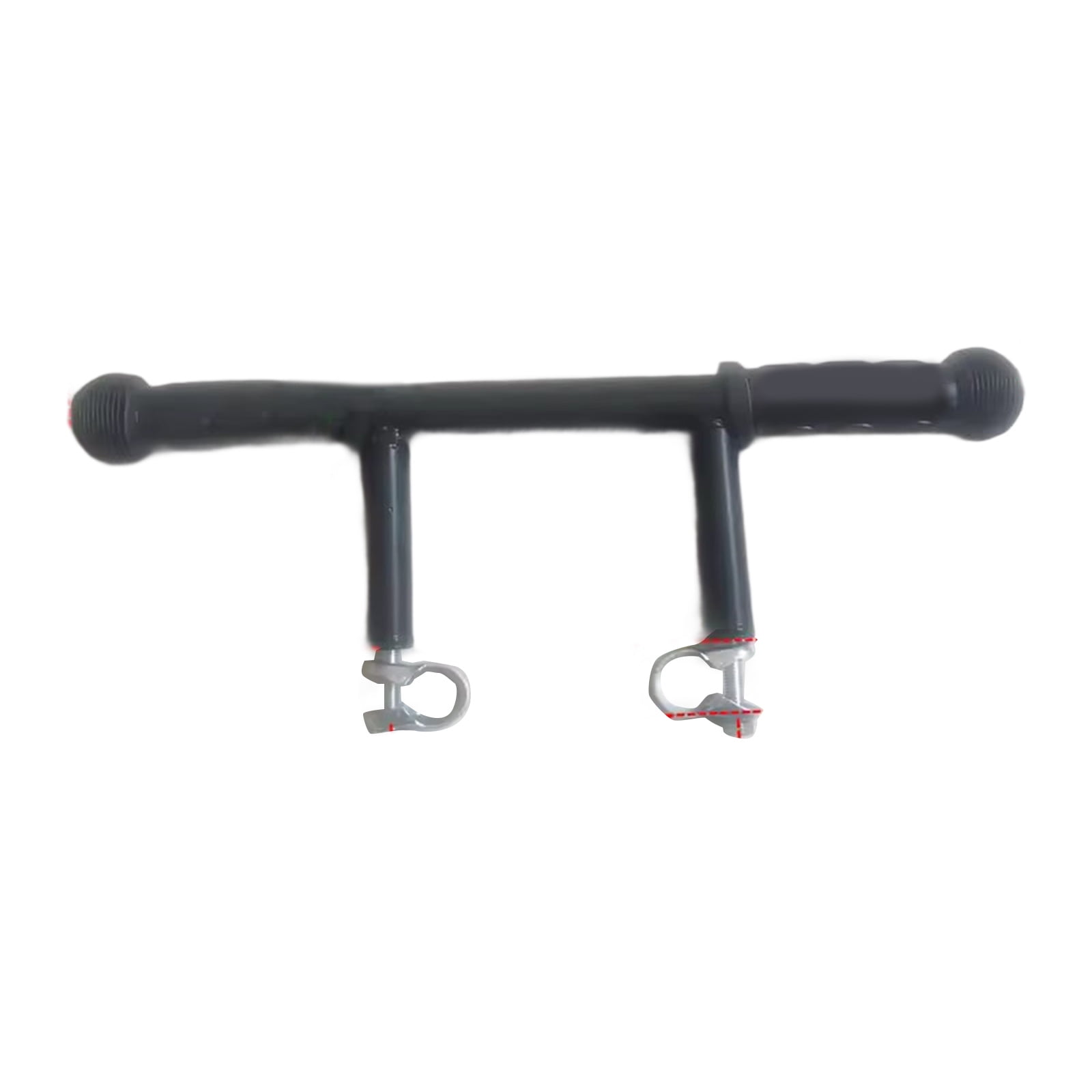 Strollers Handle Extender with Clip Compact and Lightweight Design Pram Cart Handlebar for Easy Storage and Transport