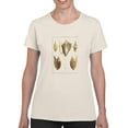 thumbnail image 1 of Strombe Shells T-Shirt Women -Denis Diderot Designs, Female Small, 1 of 4