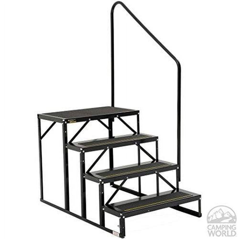 Stromberg Carlson EHS-103-R – Econo Porch 27″W x 9″D x 7″R Steel Black Park Model 3 Entry Steps Sansujyuku sansujyuku.com