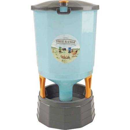 Stromberg's High Capacity Silo Poultry Waterer - Transparent, Easy to Clean, 12 Gal — Residential Use, Standard Application