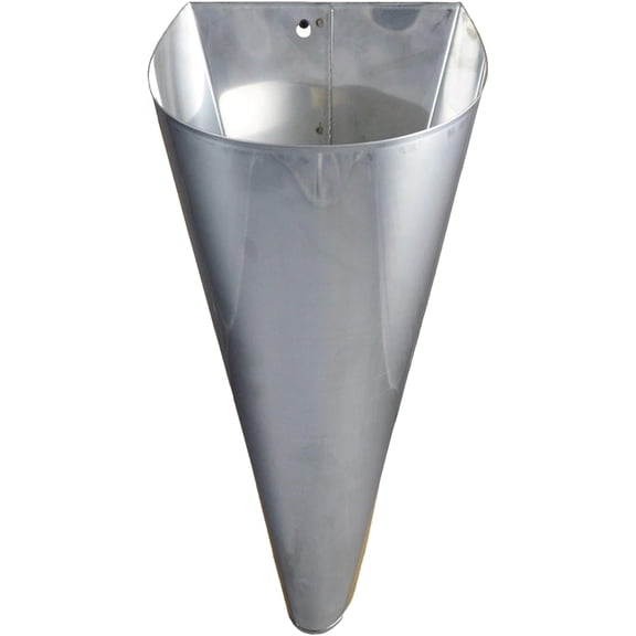 Stromberg's Poultry Processing Killing Cone, Galvanized Steel Restraining Cone for Chickens, Game Birds, Ducks, Geese, & Turkeys, Heavy-Duty, Rust-Resistant, Safe Hemmed Edges, Large
