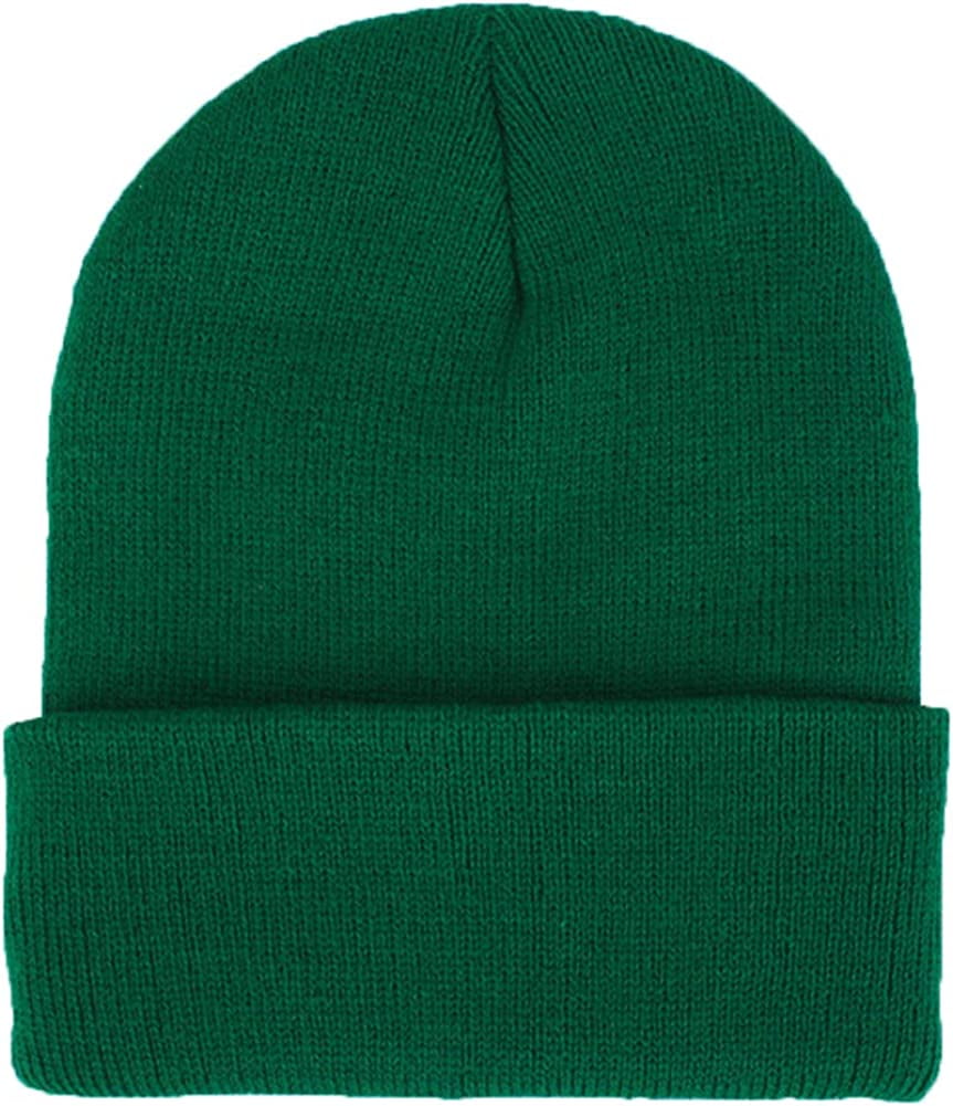 Stromguard Men Women Knit Skully Beanie Hat Ski Cap Cuff Slouchy Plain