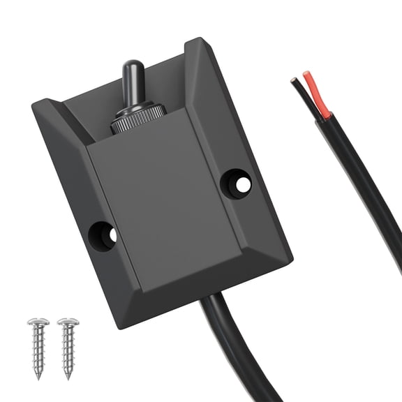 Strong 12V 30amp Toggle Switches Locking Mechanism for Stable Control in Harsh Terrains