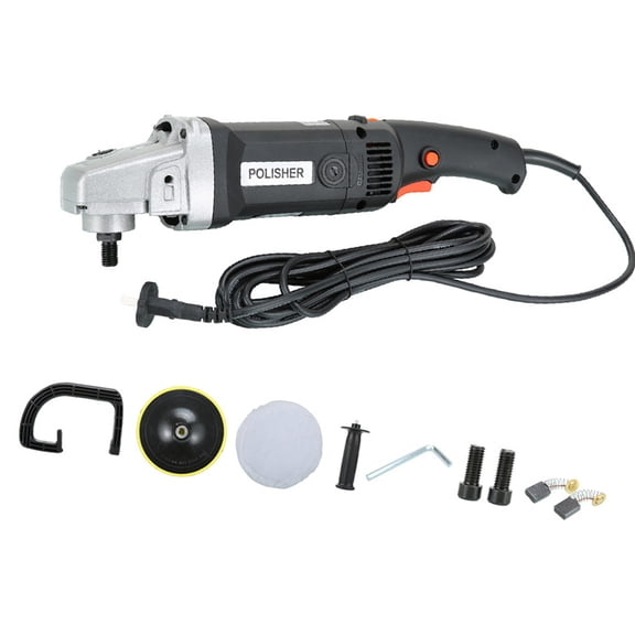 Strong 1400W Variable Speed Buffer Polisher set Double Backing Plate Rotary Polisher Simple to Operate for Car Waxing