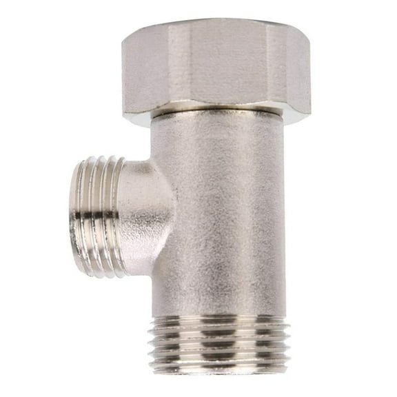 Strong 3 Way T shape Valves for Bathroom Sink Toilet Installation