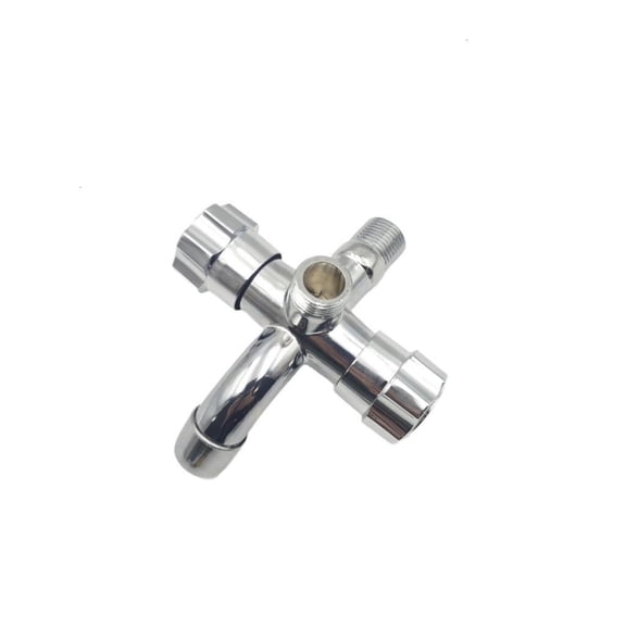 Strong 3 Way Water Joint Bathroom Faucet Water Switches Pressure Shower Diverters Valves Upgrades for Bathroom Showers