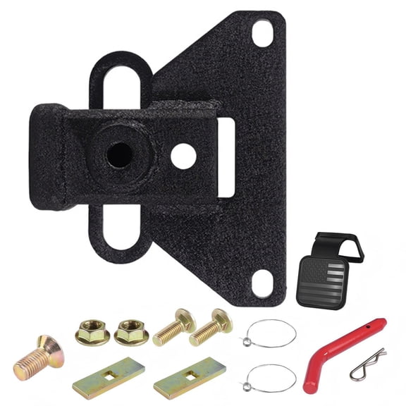 Strong 3500kg Capacity Weather Resistant 2 Inch Class 3 Trailer Tow Receiver Fits JT None Tools Needed For Quick Assembly
