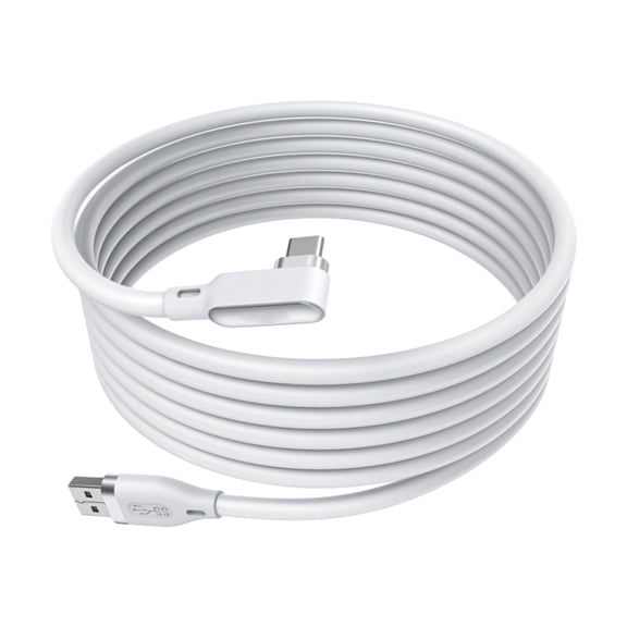 Strong 5M Virtual Reality Addition Cable USB version 90 Angled Link 2000+ Bend Cycles for Continuous PCVR Play