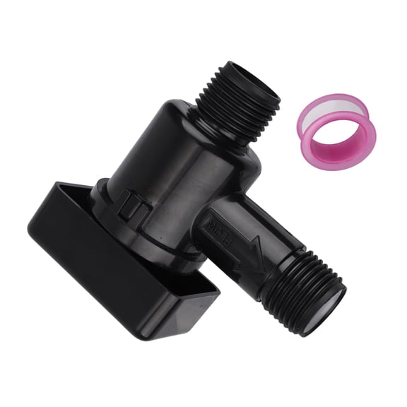 Strong ABS Check Valves Leak Proof Vacuum Backflow Preventer with PTFE Tape for Secure Plumbing & Backflow Defense