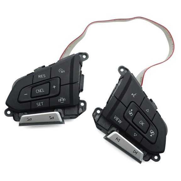 Strong ABS Component Steering Wheel Buttons 30D959442H Ergonomically Designed Wheel Button Set Suitable for Vehicle