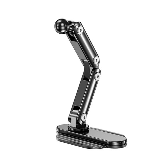 Strong Adhesive Aluminum Dashboard Base with 17mm Rotating Socket for Navigation