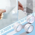 thumbnail image 1 of Strong Adhesive Fiberglass Screen Repair Kit - Screen Tape Mesh for Mesh Doors Windows, Waterproof Screen Repair Tape, 1 of 5