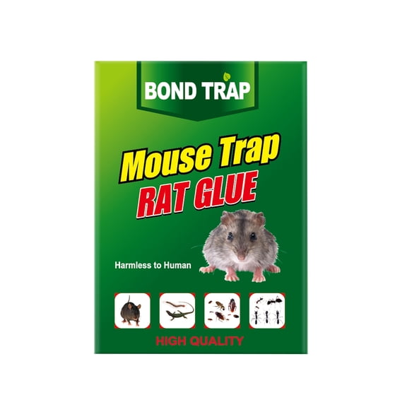 Strong Adhesive Mouse Glue Trap Board Non Toxic Rodent Control Sticky Pad for Home Restaurant Warehouse Garage Use Effective Pest Solution