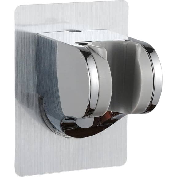 Strong Adhesive Shower Head Holder - No Drilling Wall Mount, Adjustable Bracket for Handheld Showerheads in RV, Kids Bathroom
