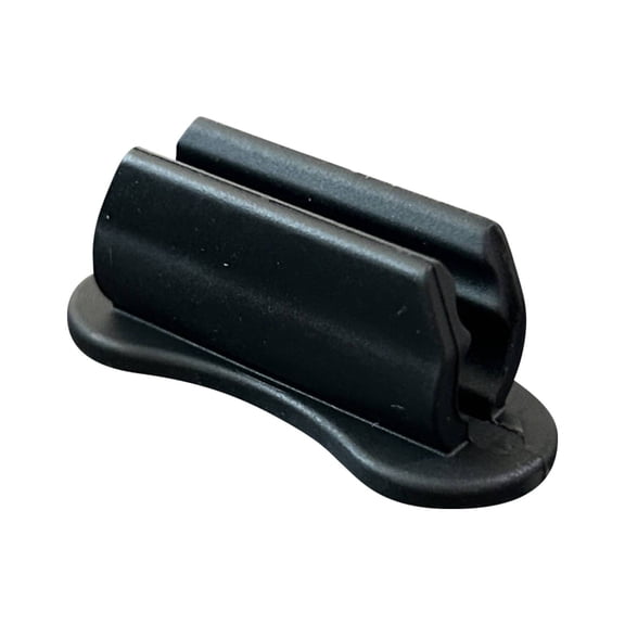 Strong Adhesive Silicone Pen Holder Non-Slip Compact Pen Clip Multi-Purpose Pen Organizer for Wall Desktop Stationery Organizer for Desk, Office Stationery Storage(1Pcs 0.8*1.96"),Black