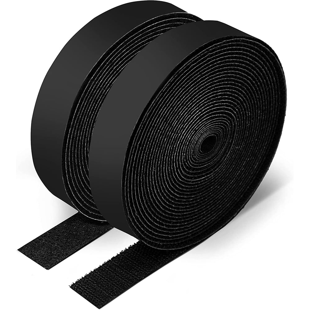 Strong Adhesive Velcro Tape Self-Adhesive removable Velcro Strip Weatherproof Outdoor/Indoor Velcro Traceless Mounting Velcro Tape