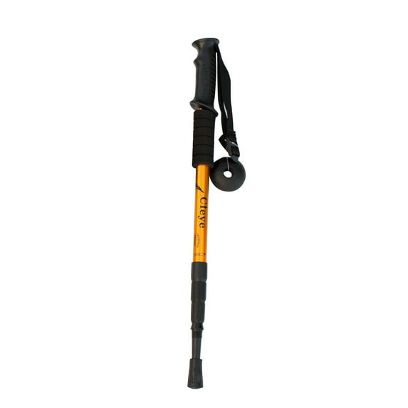 , Strong Adjustable Hiking Sticks, Aluminum Cork Handle Walking Poles with Lever-Lock Non-Slip Quick-Dry Straps