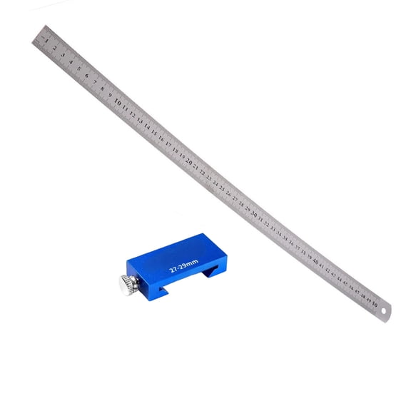 Strong Aluminum Carpenter Marking Tool Featuring Sliding Block Upgrades for Enhances Accuracy In Woodworking Projects