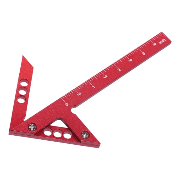 Strong Aluminum Woodworker Measuring Tool High Accuracy Woodworking Center Finders Suitable for Woodworking Projects