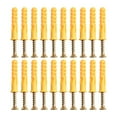 thumbnail image 1 of Strong And Long Lasting Wall Anchors And Screws Kit 20Pcs For Drywall Mounting, 1 of 8