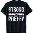 thumbnail image 1 of Strong And Pretty Asexual Pride Gym Workout LGBT-Q Ace Ally T-Shirt, 1 of 4