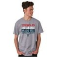 thumbnail image 1 of Strong As Sea United States Navy Men's Graphic T Shirt Tees Brisco Brands S, 1 of 6