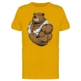 thumbnail image 1 of Strong Bear Showing Biceps Tee Men's -Image by Shutterstock, 1 of 2