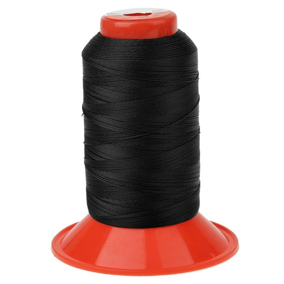 Strong Black Nylon Sewing Thread for Outdoor, Leather, Bags, Shoes, Canvas, Upholstery and Sewing Machine Hand Stitching